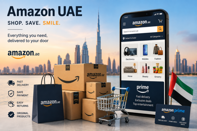 Amazon UAE: Shopping, Delivery, Prime & Seller Guide 2026 Amazon UAE online shopping, delivery and Prime services in Dubai