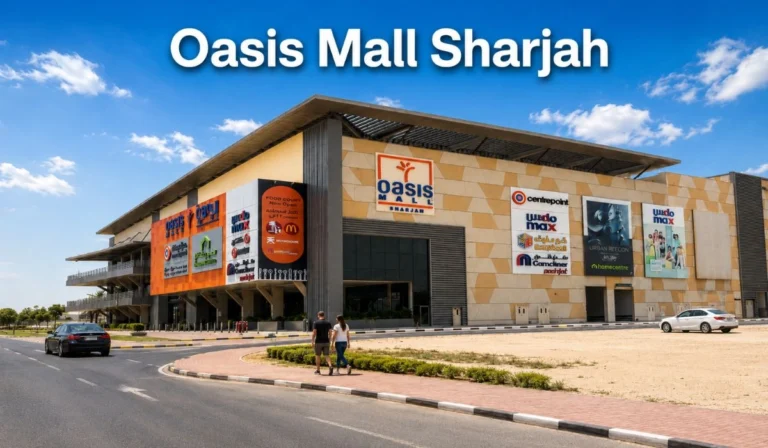 Oasis Mall Sharjah: Shops, Dining & Visitor Guide 2026 Oasis Mall Sharjah Main Entrance