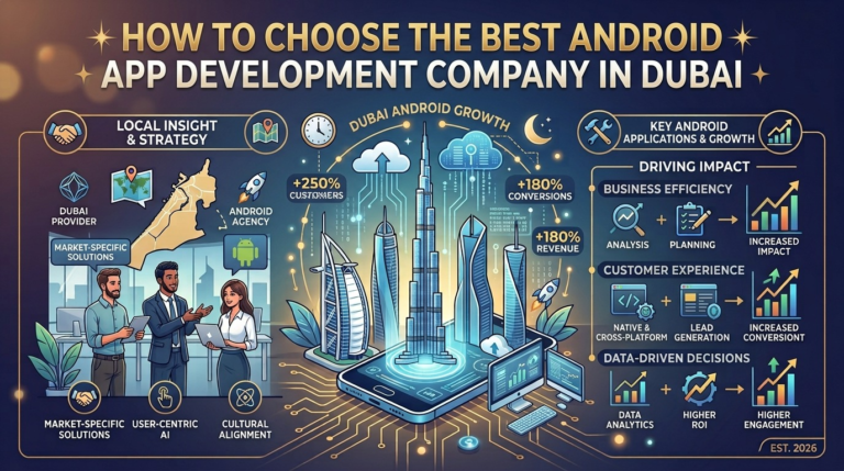 Android App Development Company in Dubai
