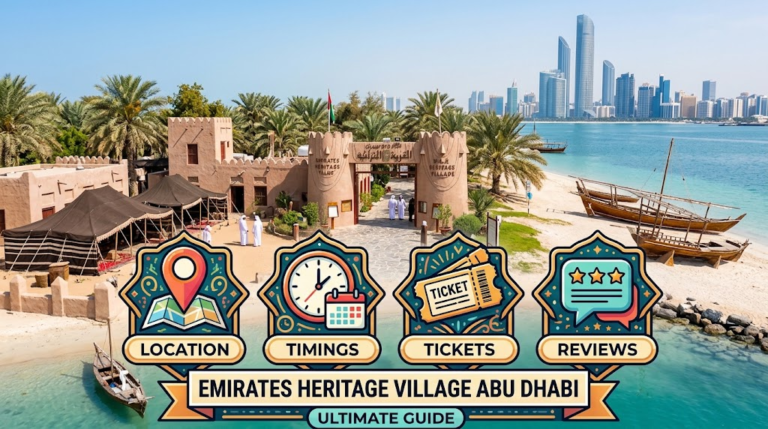 Emirates Heritage Village Abu Dhabi: Location, Timings, Tickets and Reviews Emirates Heritage Village Abu Dhabi
