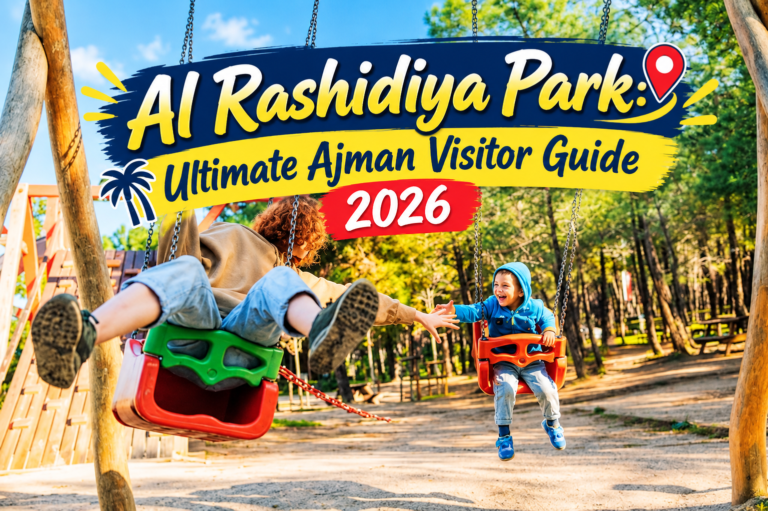 Al Rashidiya Park: Ultimate Ajman Visitor Guide 2026 Al Rashidiya Park in Ajman with green spaces and family recreation areas