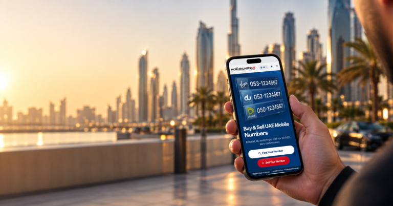 UAE mobile number worth