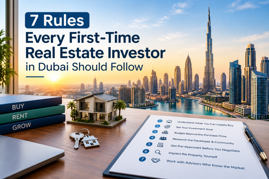 First-time real estate investor in Dubai
